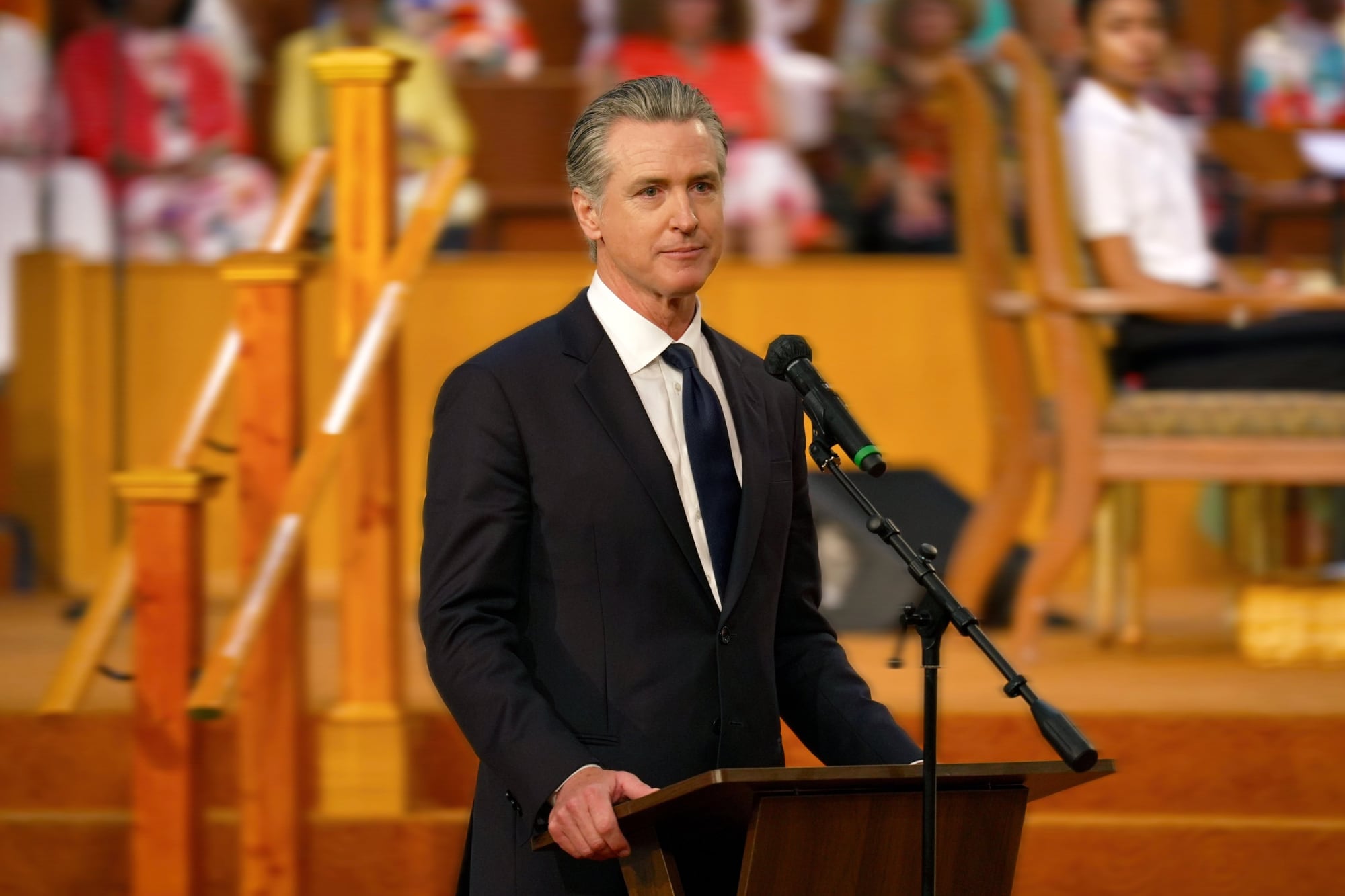 Gavin Newsom no pudo postularse a las elecciones para gobernador de California debido a que la Constitución impide que un funcionario tenga más de dos mandatos consecutivos
