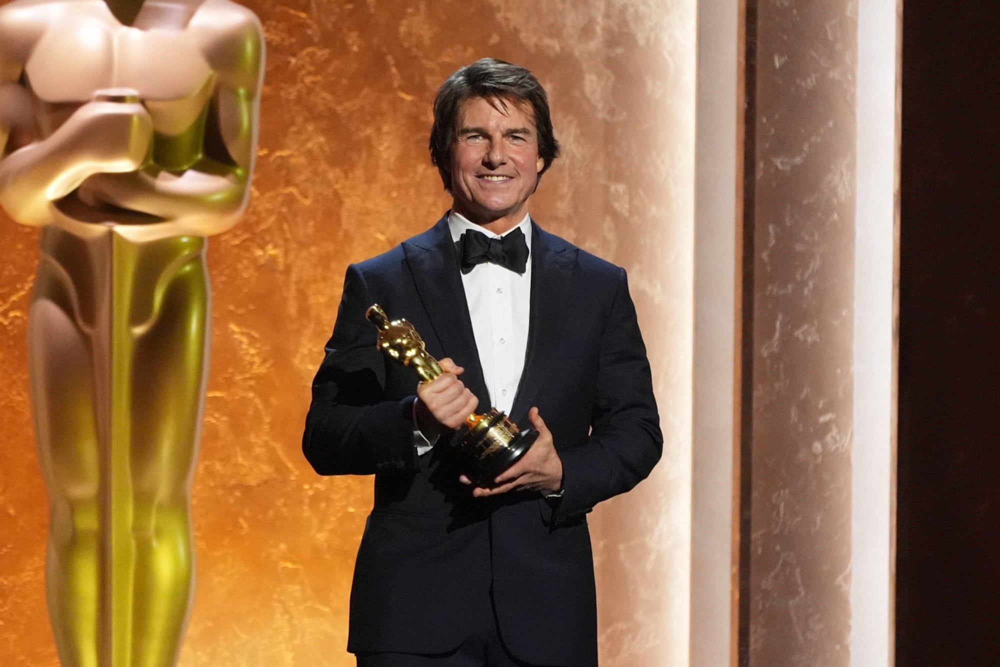Tom Cruise, ganador de un premio honorífico de la Academia, el domingo 16 de noviembre de 2025