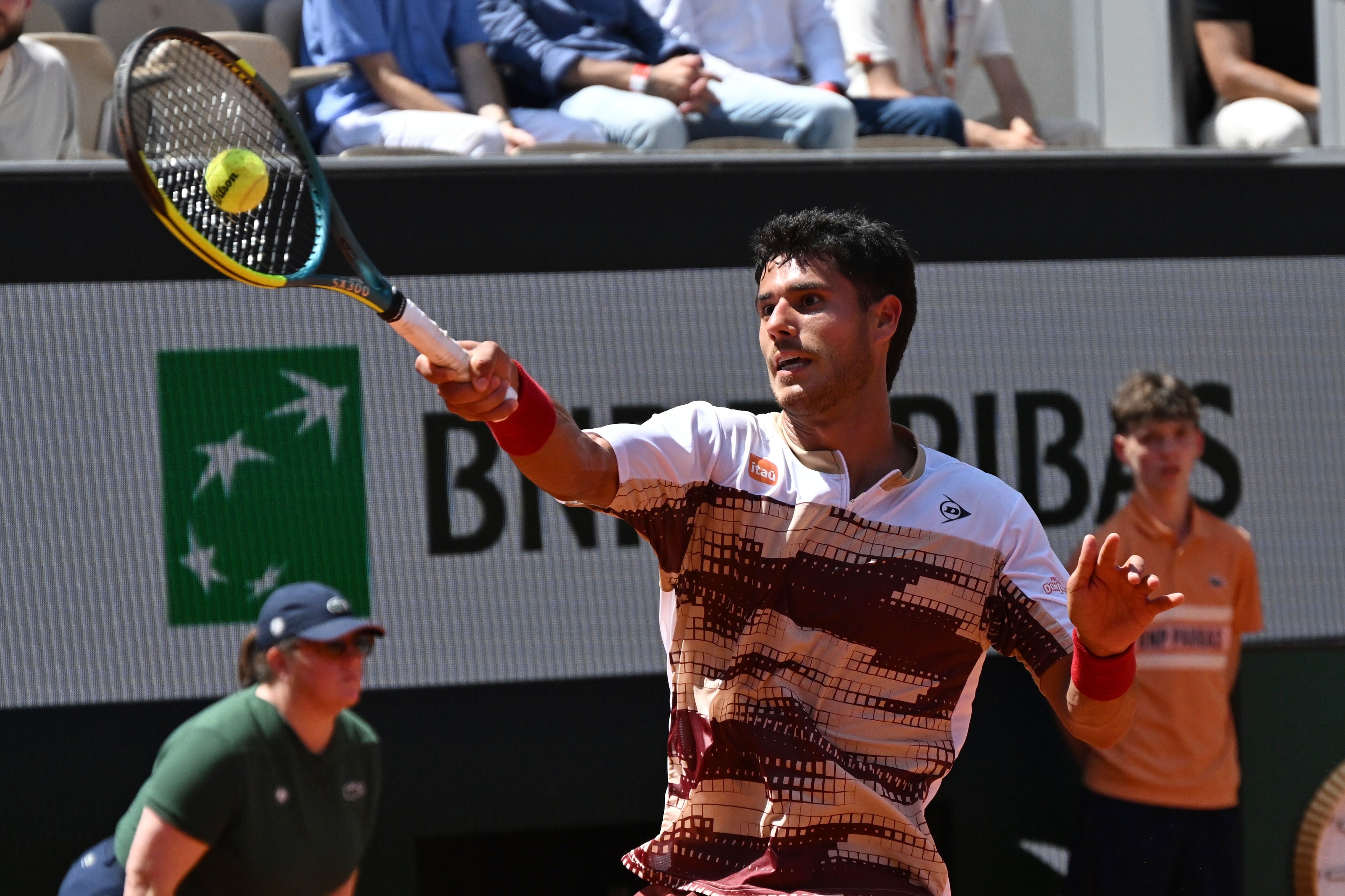 La durísima sanción económica para Daniel Vallejo en Roland Garros por una inapropiada declaración sobre una jueza de silla