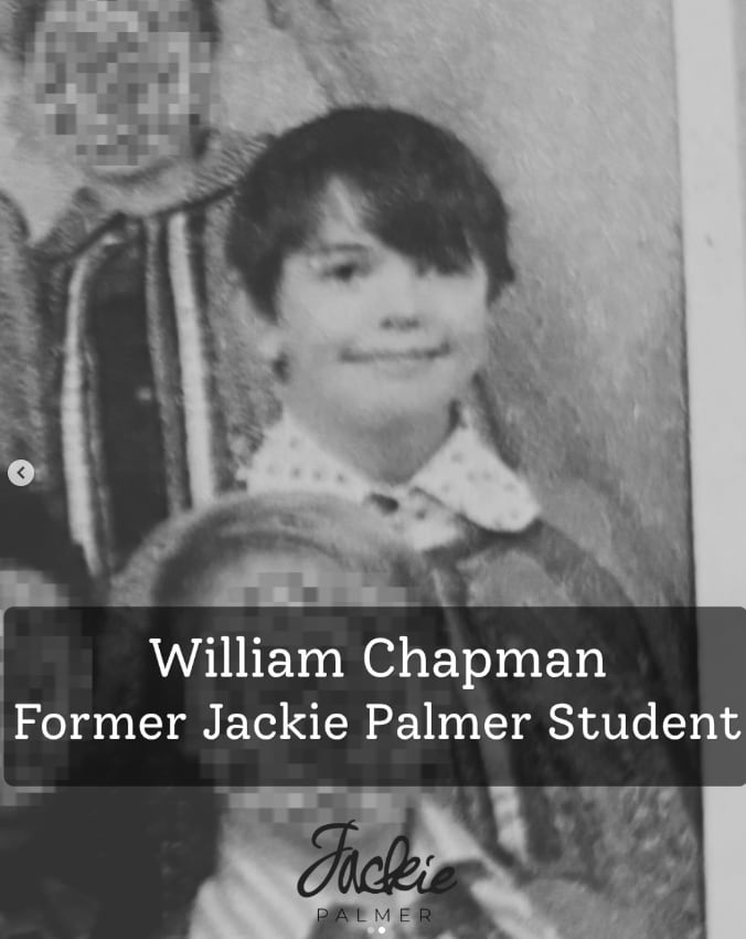 Chapman, de niño