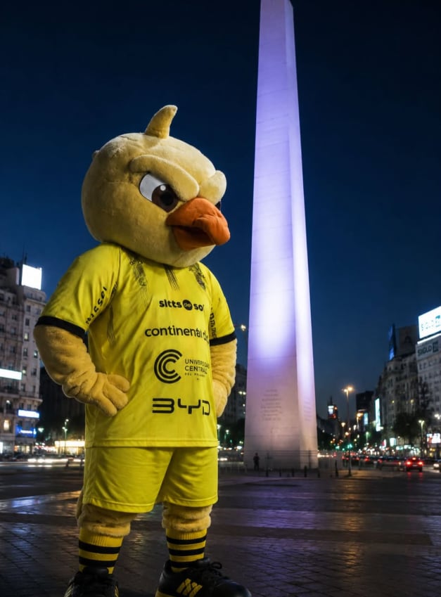 Imagen generada con IA y subida a la cuenta de Instagram del club paraguayo