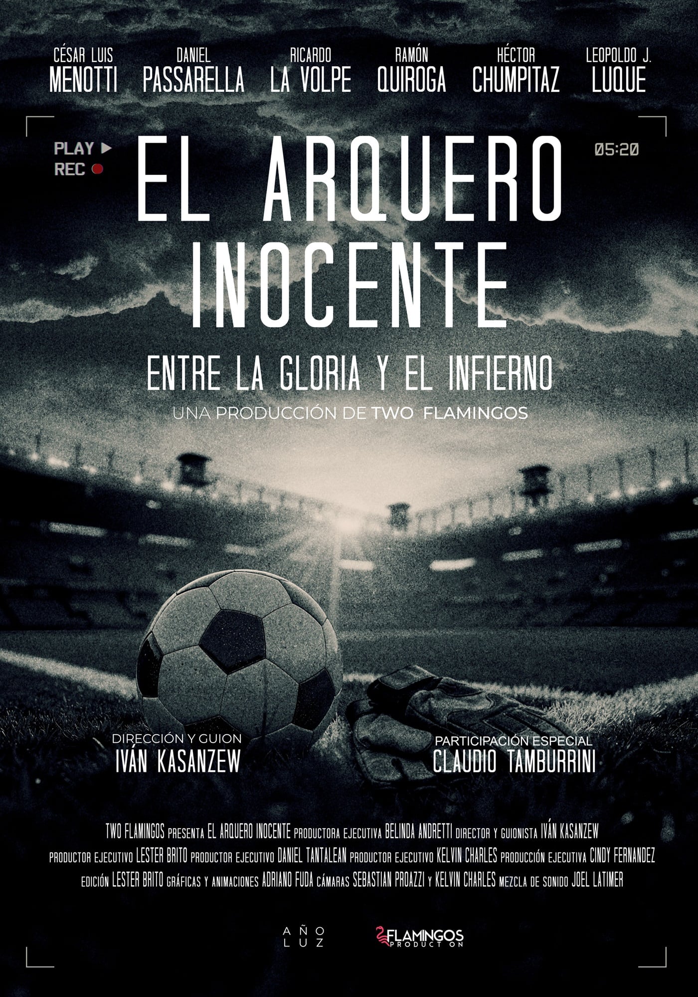 El arquero inocente cuenta con la participación especial de Claudio Tamburrini