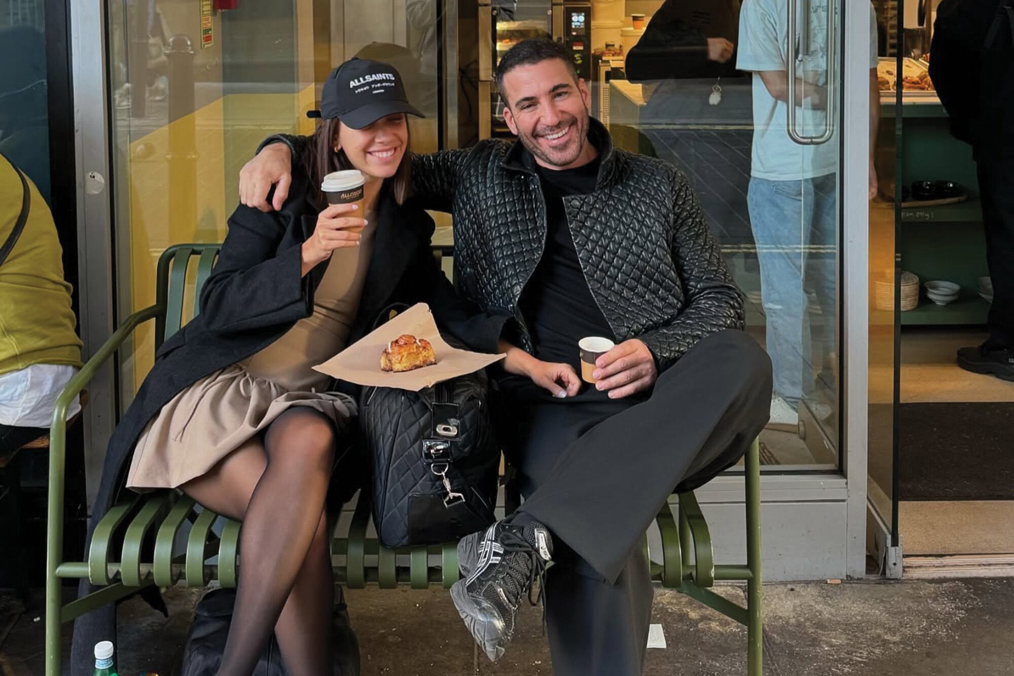 La ruptura se
hizo oficial por un posteo
de Instagram
de Rebeca.