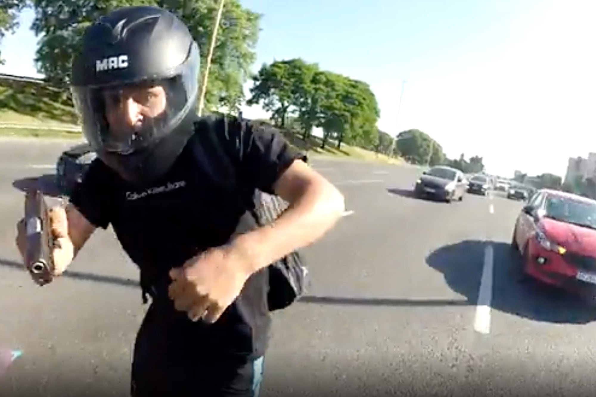 Las autopistas, un coto de caza que utilizan los motochorros