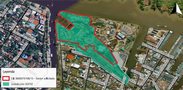 Una parte del terreno del Parque de la Costa será subastada por la Agencia de Administración de Bienes del Estado (AABE).