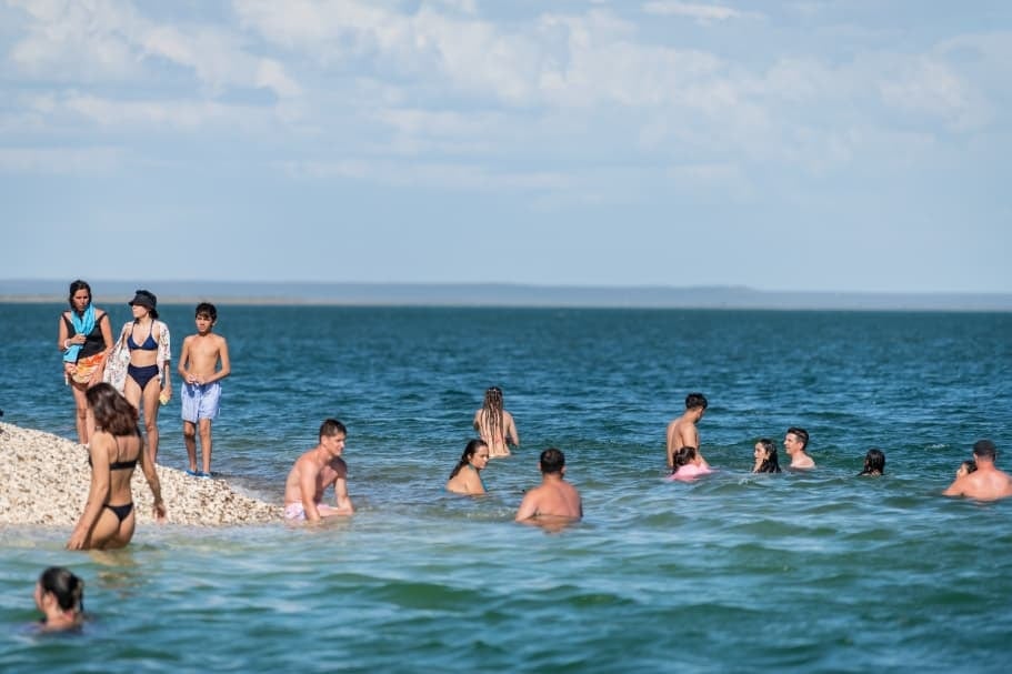 La playa de Punta Perdices no tiene olas