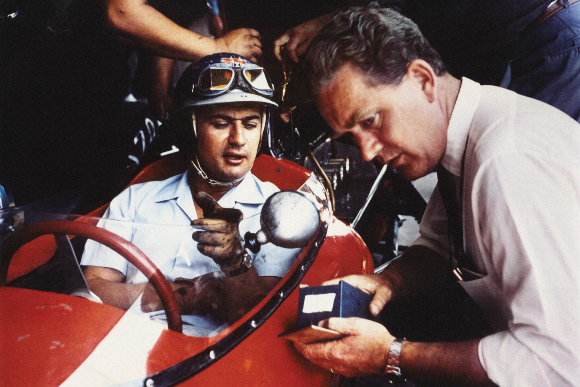 Juan Manuel Bordeu en su Lotus