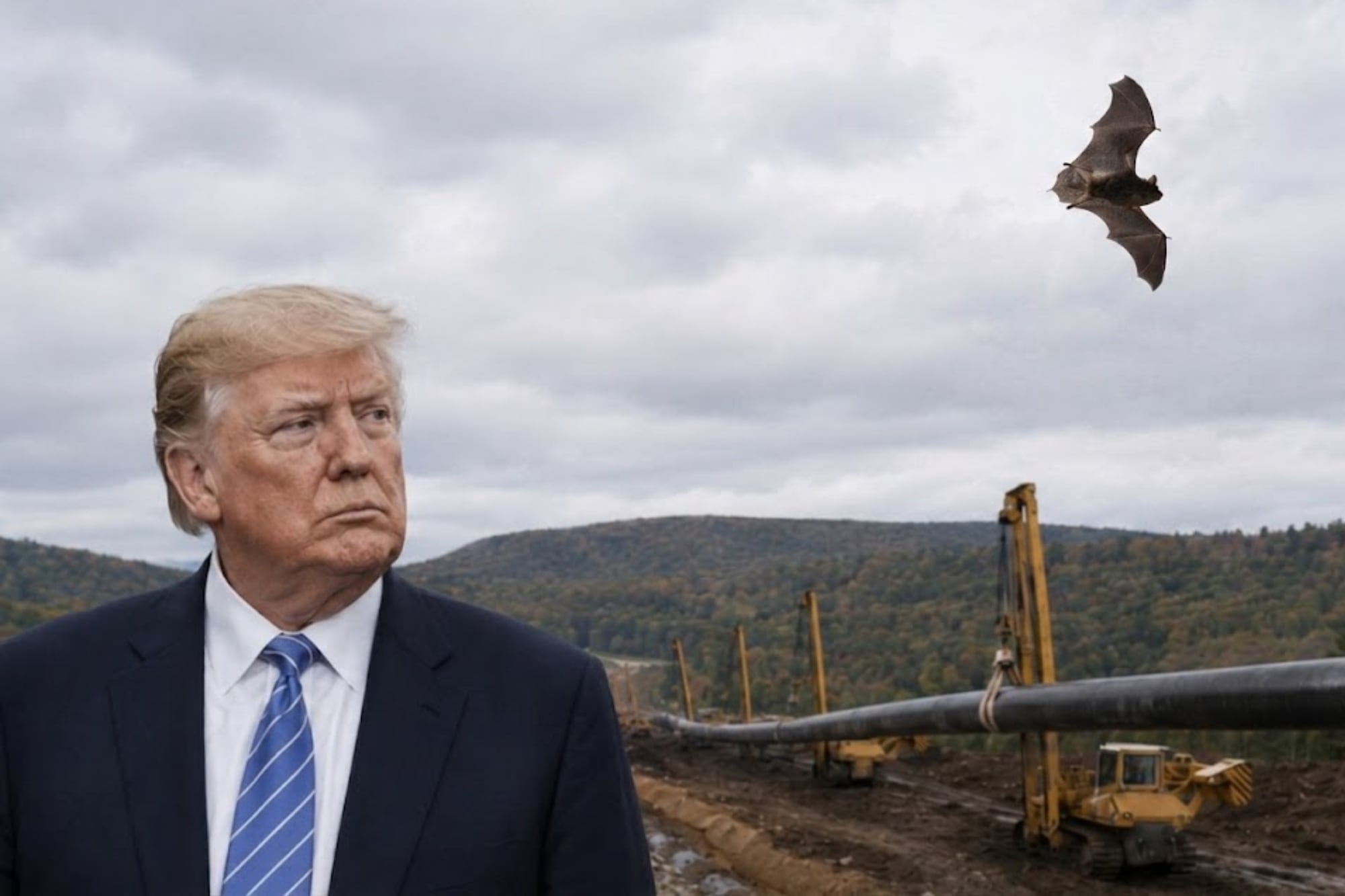 Trump vs. los murciélagos de Nueva York: el gasoducto que amenaza a una especie al borde de la extinción