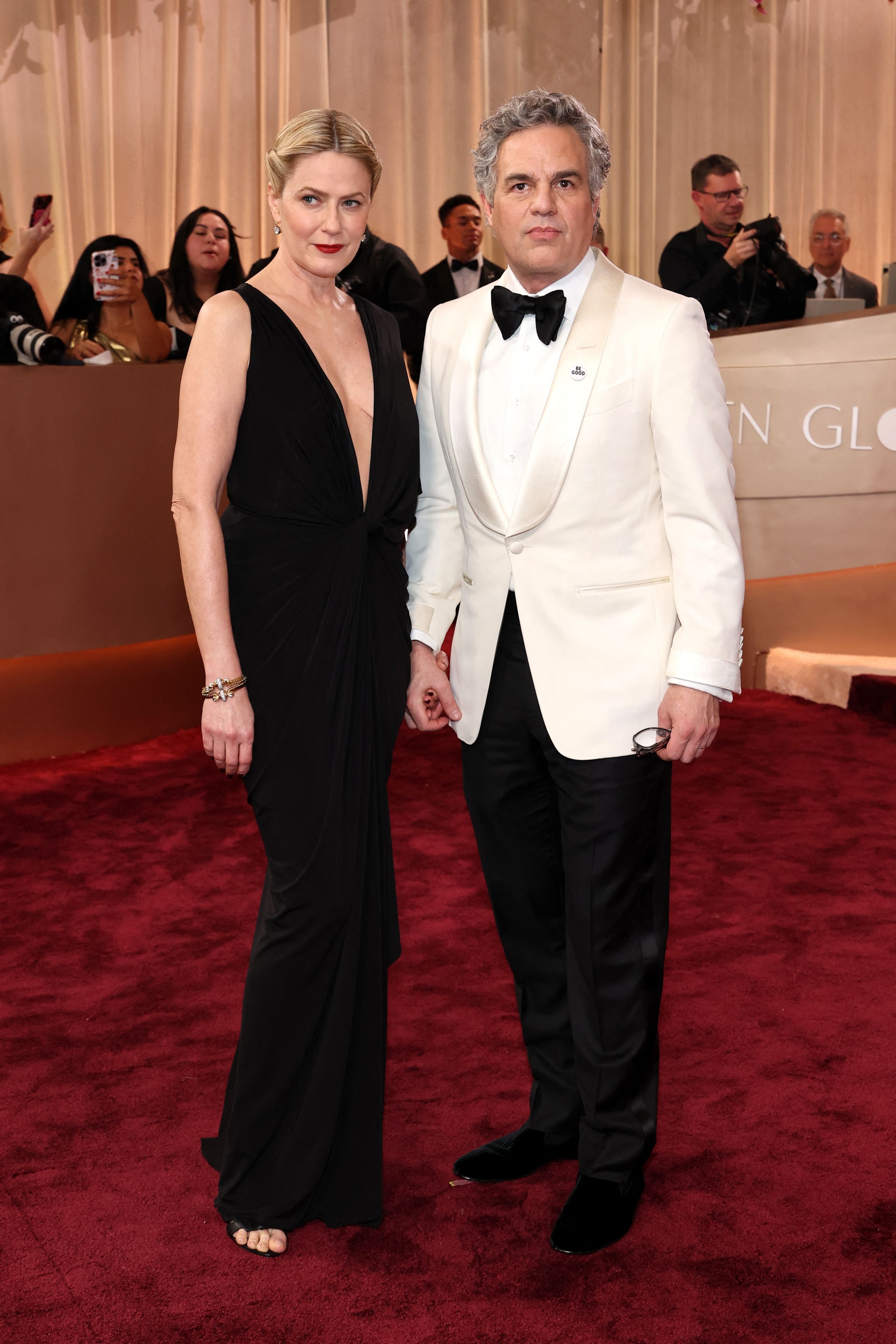 Ruffalo explicó el significado de su pin en una entrevista durante la alfombra roja