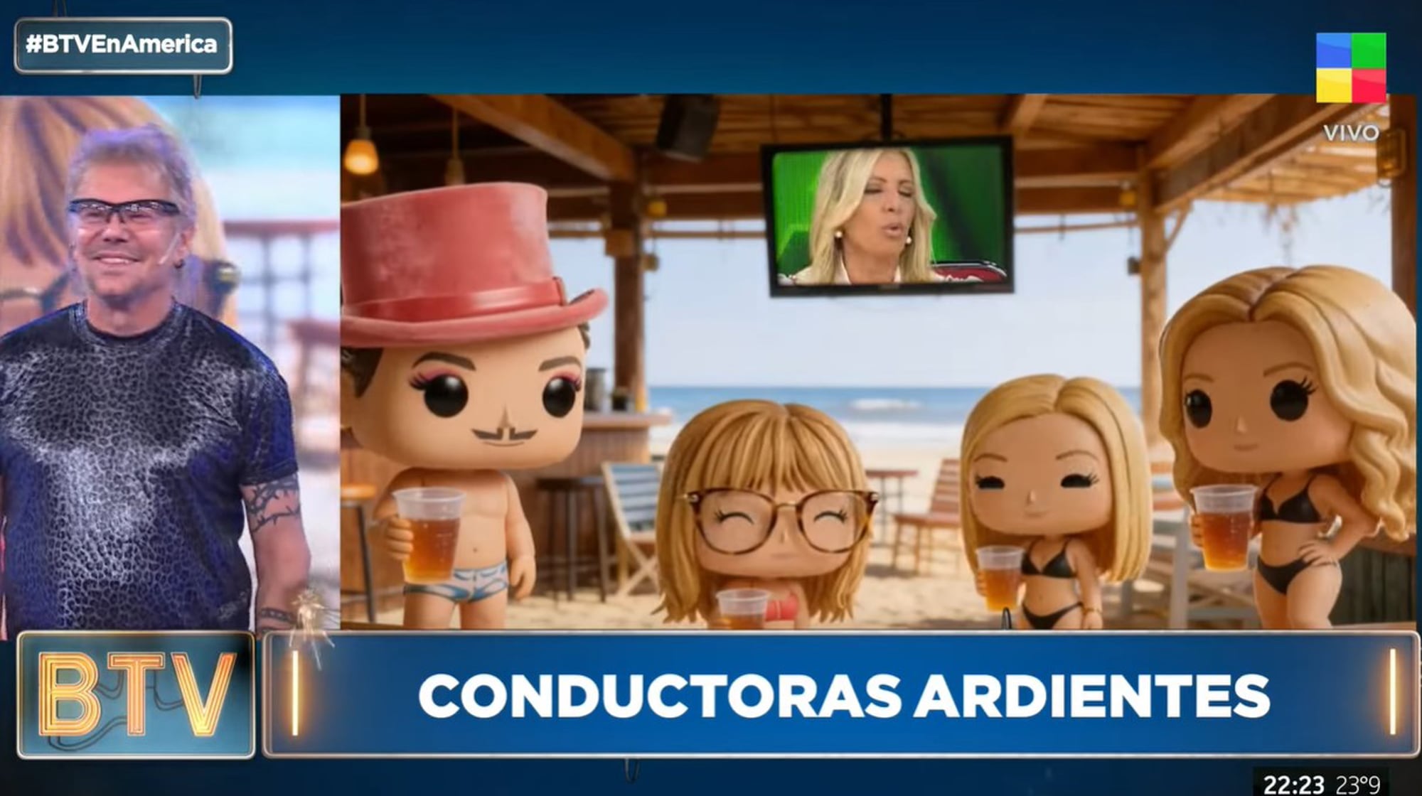 Casella y uno de los informes del BTV