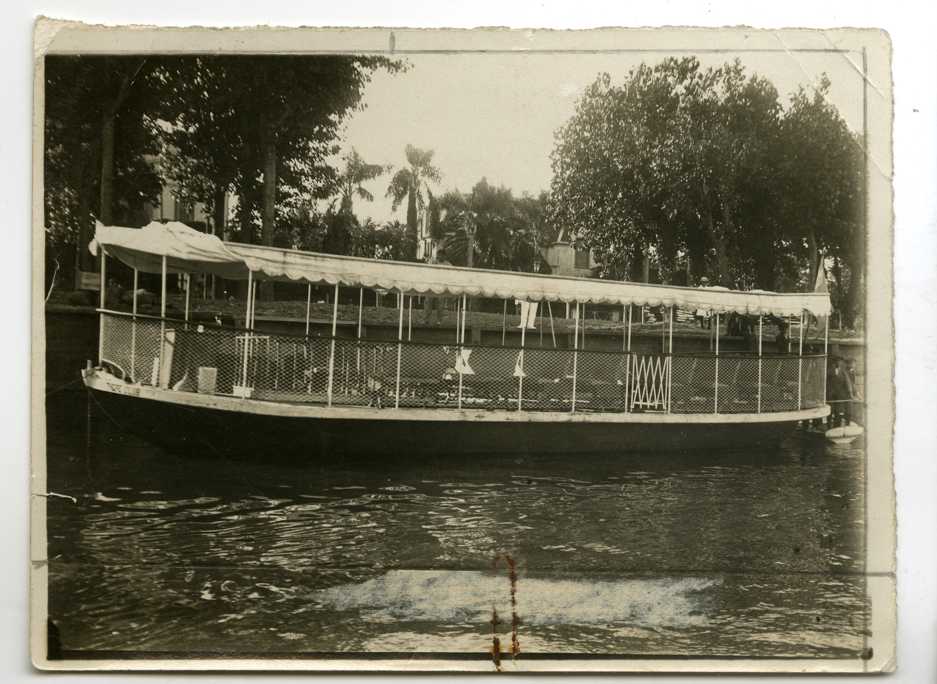 El tranvía acuático de Tigre en 1912