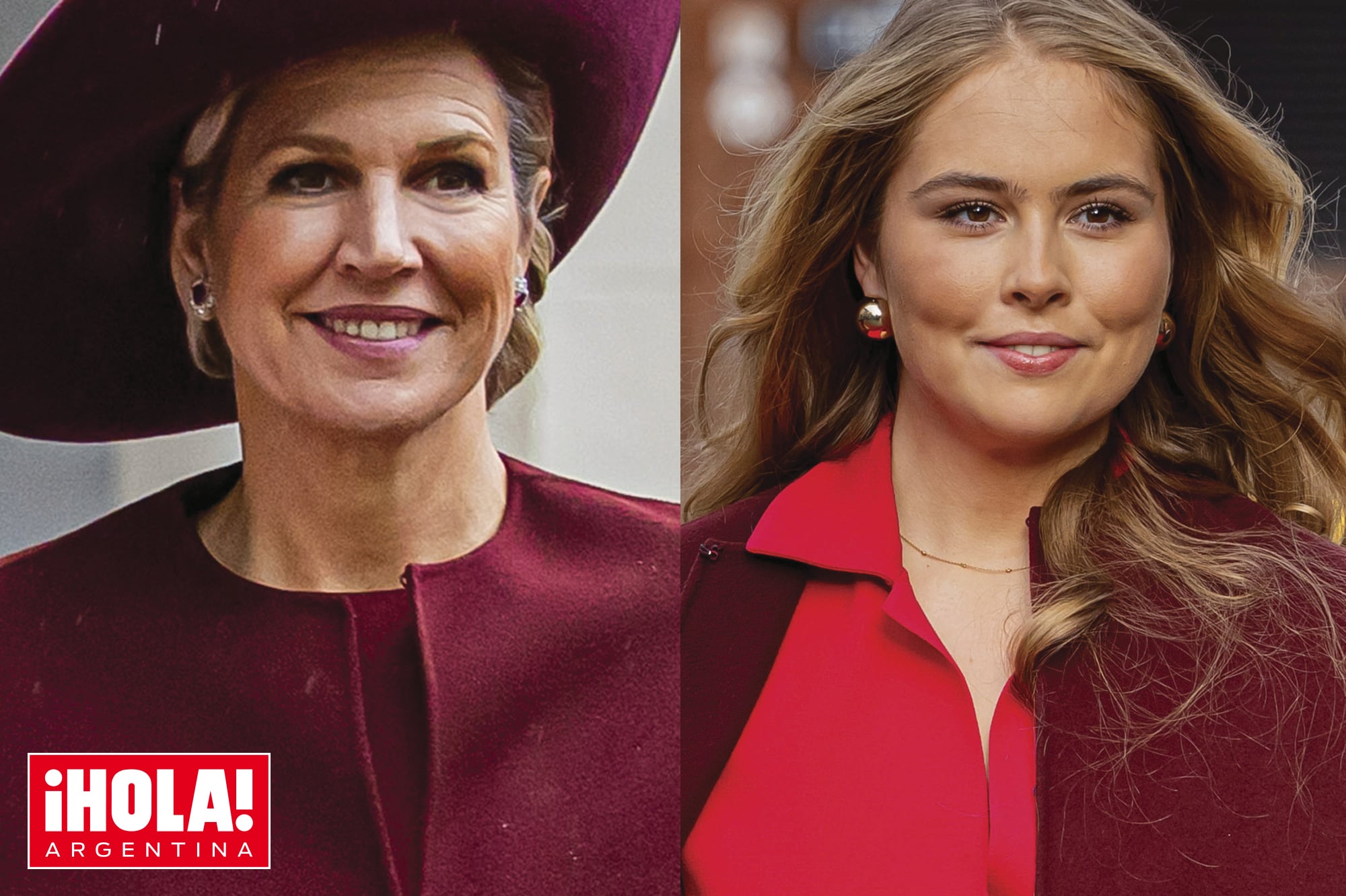 Máxima y su hija Amalia. La conexión fashion entre la Reina y su heredera con sólo 24 horas de diferencia