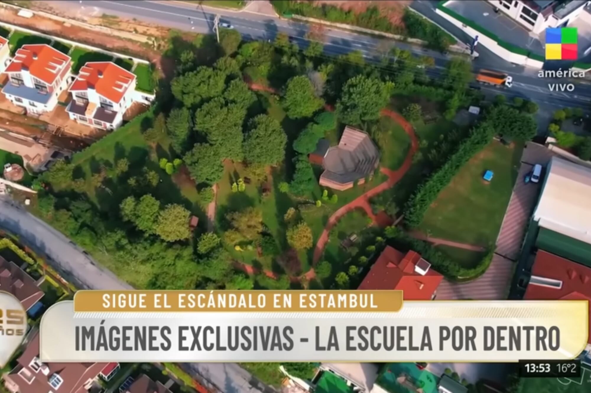 Asistiría a The British International School, un colegio bilingüe con doble escolaridad (Foto: Captura / América TV)