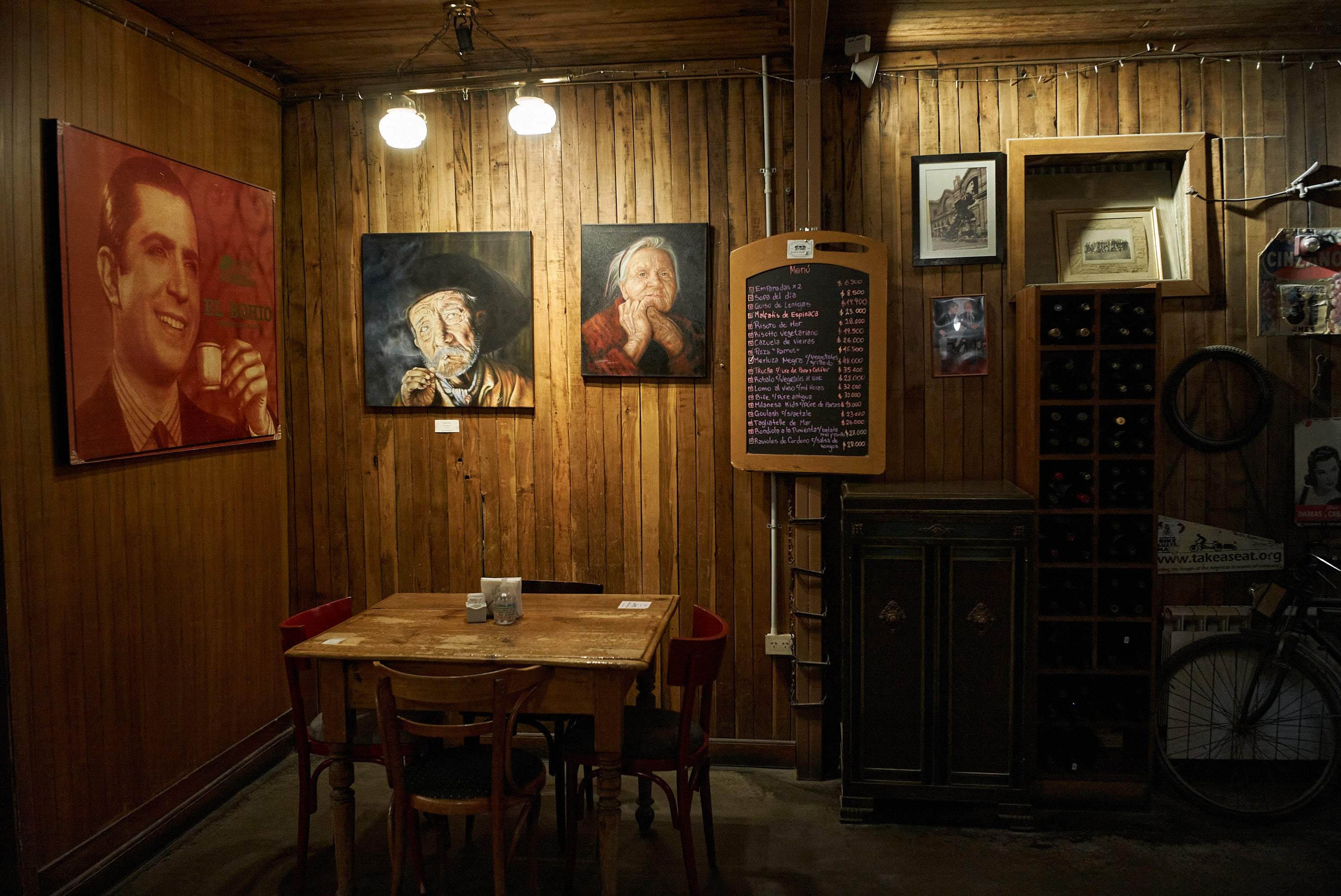 Uno de los rincones del viejo almacén