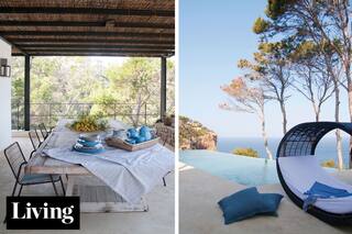 Dos hermanas construyeron una casa soñada que se funde con el Mediterráneo
