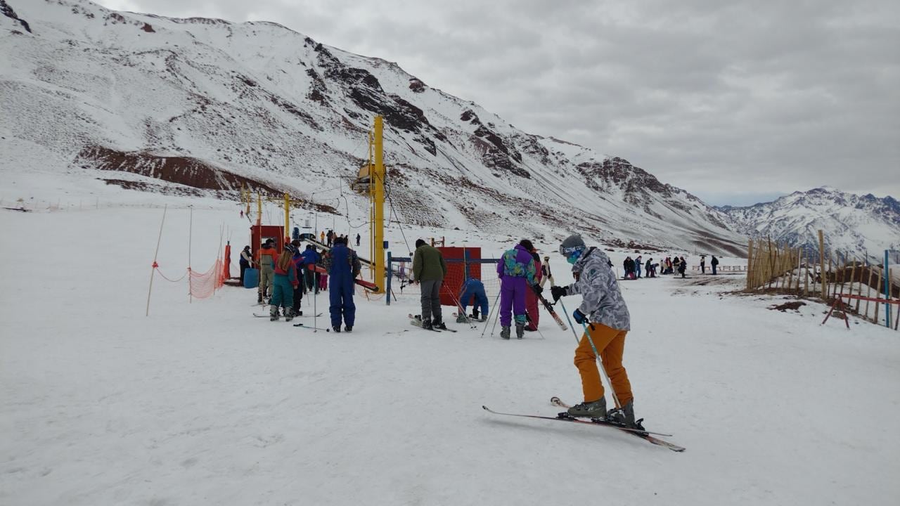Los Puquios, uno de los centros de esquí de Mendoza, recibirá turistas este fin de semana