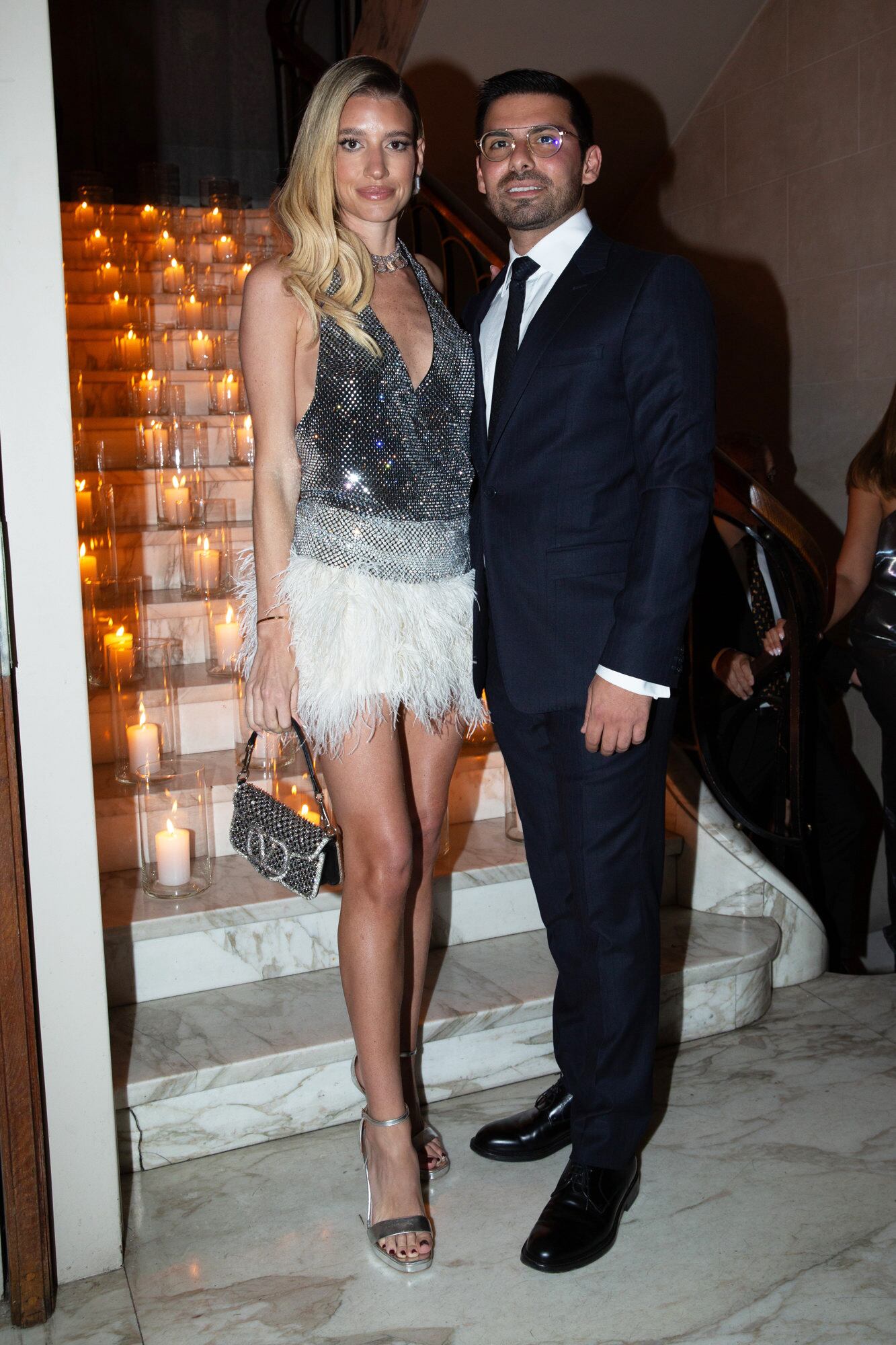 Angie Landaburu y Augusto Marini