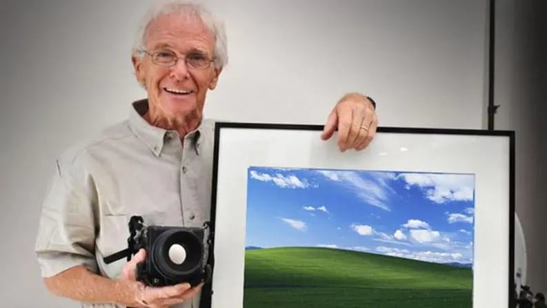 La historia de amor detrás del fondo de pantalla de Microsoft, una de las fotos más vistas del mundo