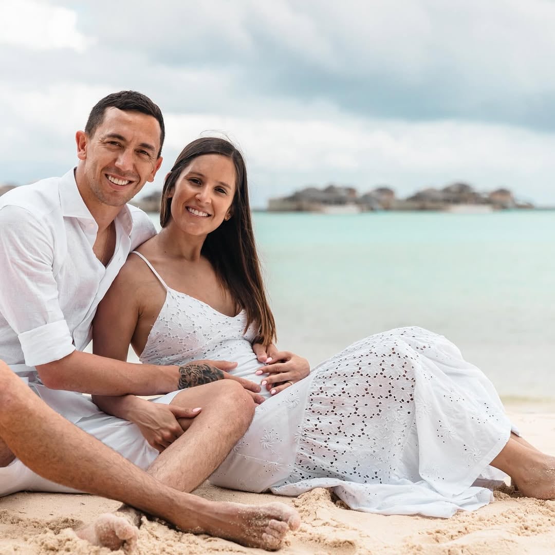 La historia de amor de Agustín Marchesín y Sol Ochandio