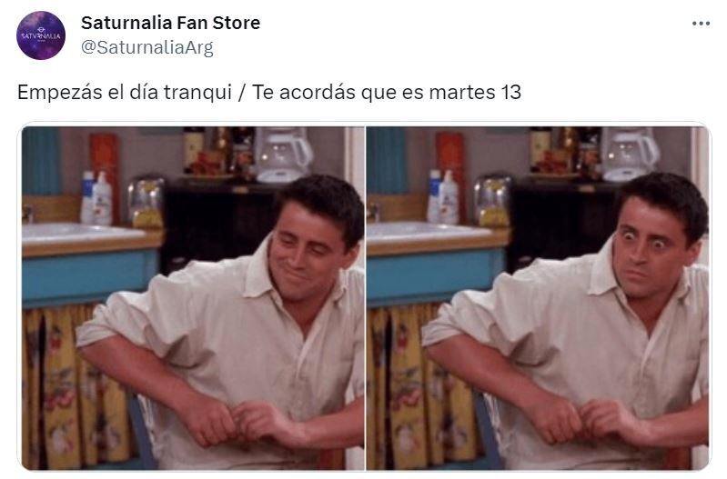 Los mejores memes sobre el martes 13