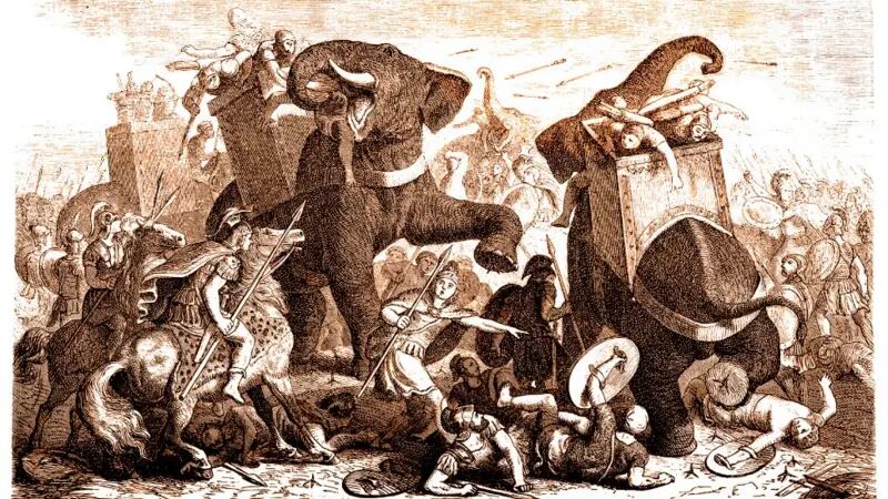 Hace 2.355 años, Alejandro Magno sitió la ciudad de Gaza. Getty Images