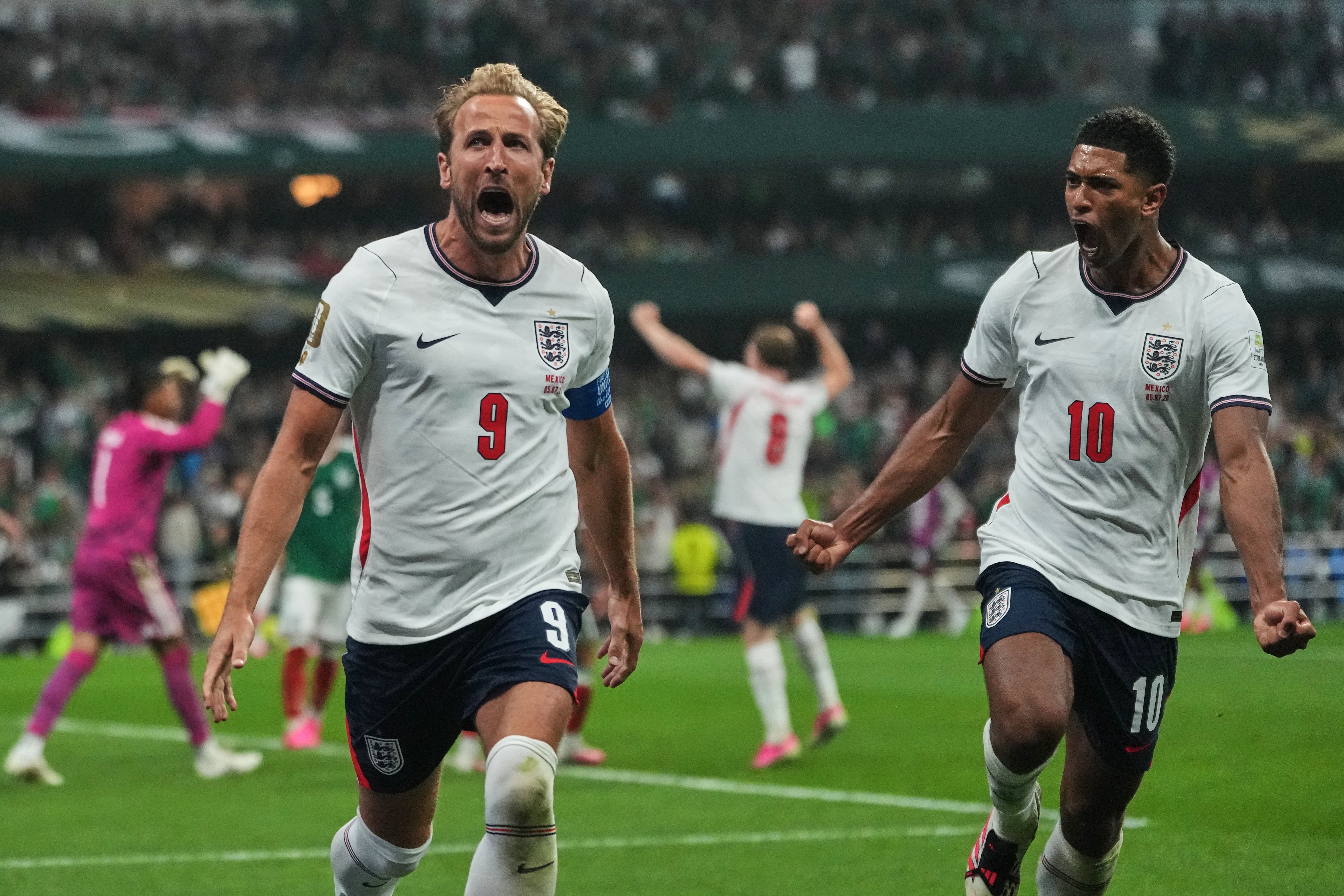 Harry Kane y Jude Bellingham son las grandes figuras que tiene la selección de Inglaterra
