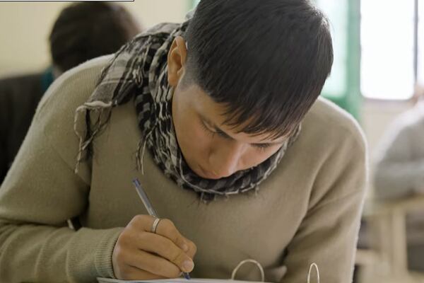 Cuando retomó el secundario en segundo año, Agustín tenía 16 años