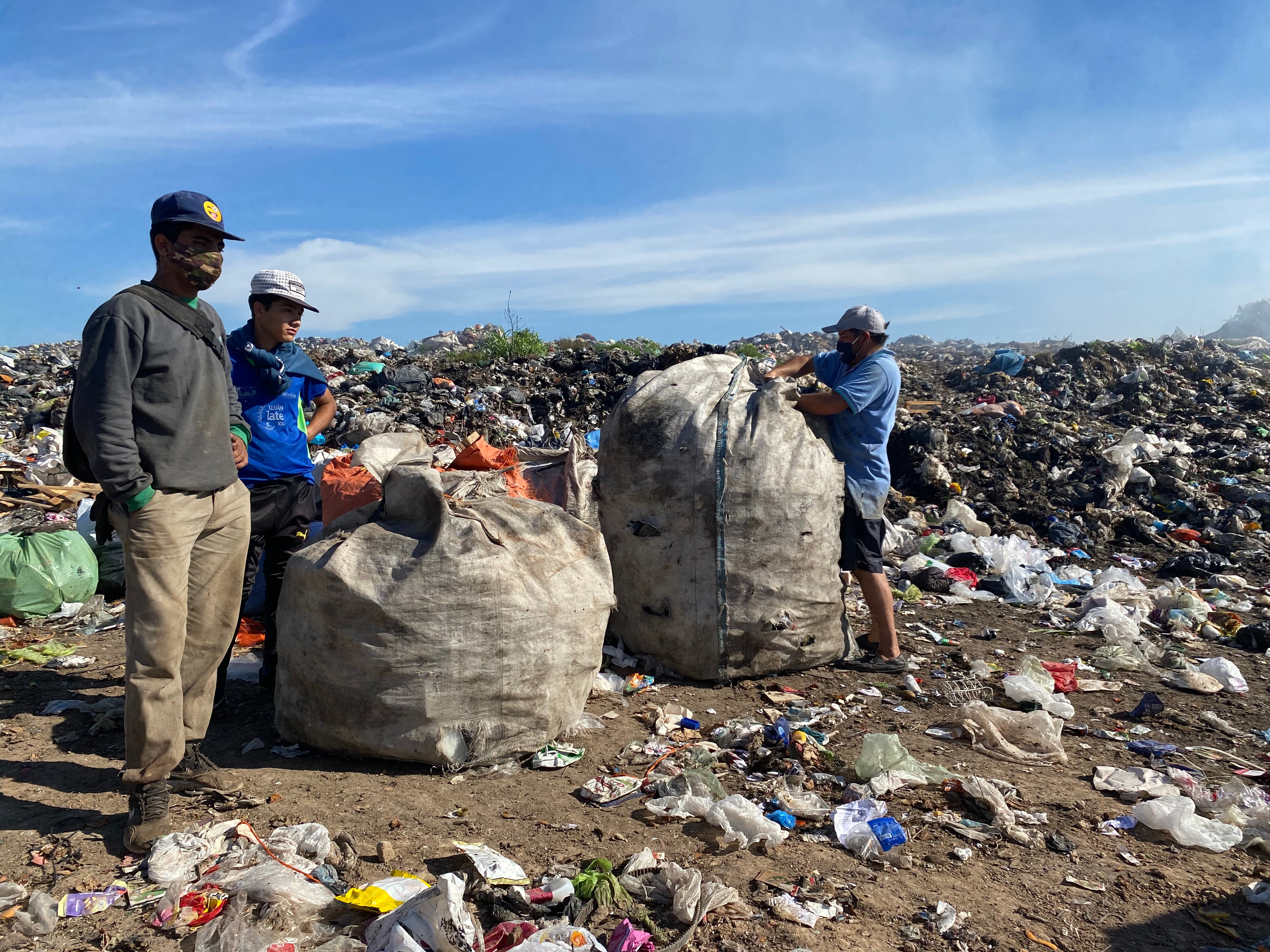 Recicladores de basura en el país