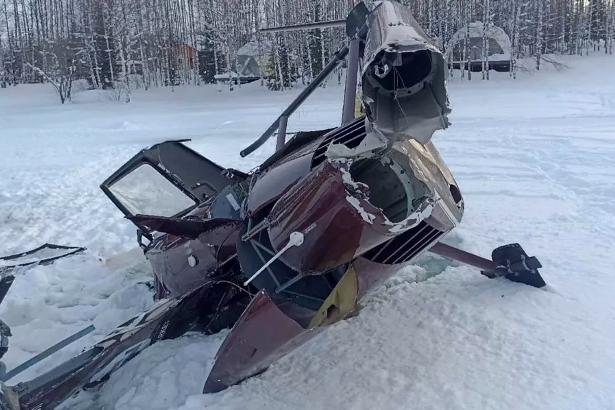 El millonario ruso Ilyas Gimadutdinov murió en un accidente de helicóptero que tuvo lugar en la región de Perm, al oeste de Rusia