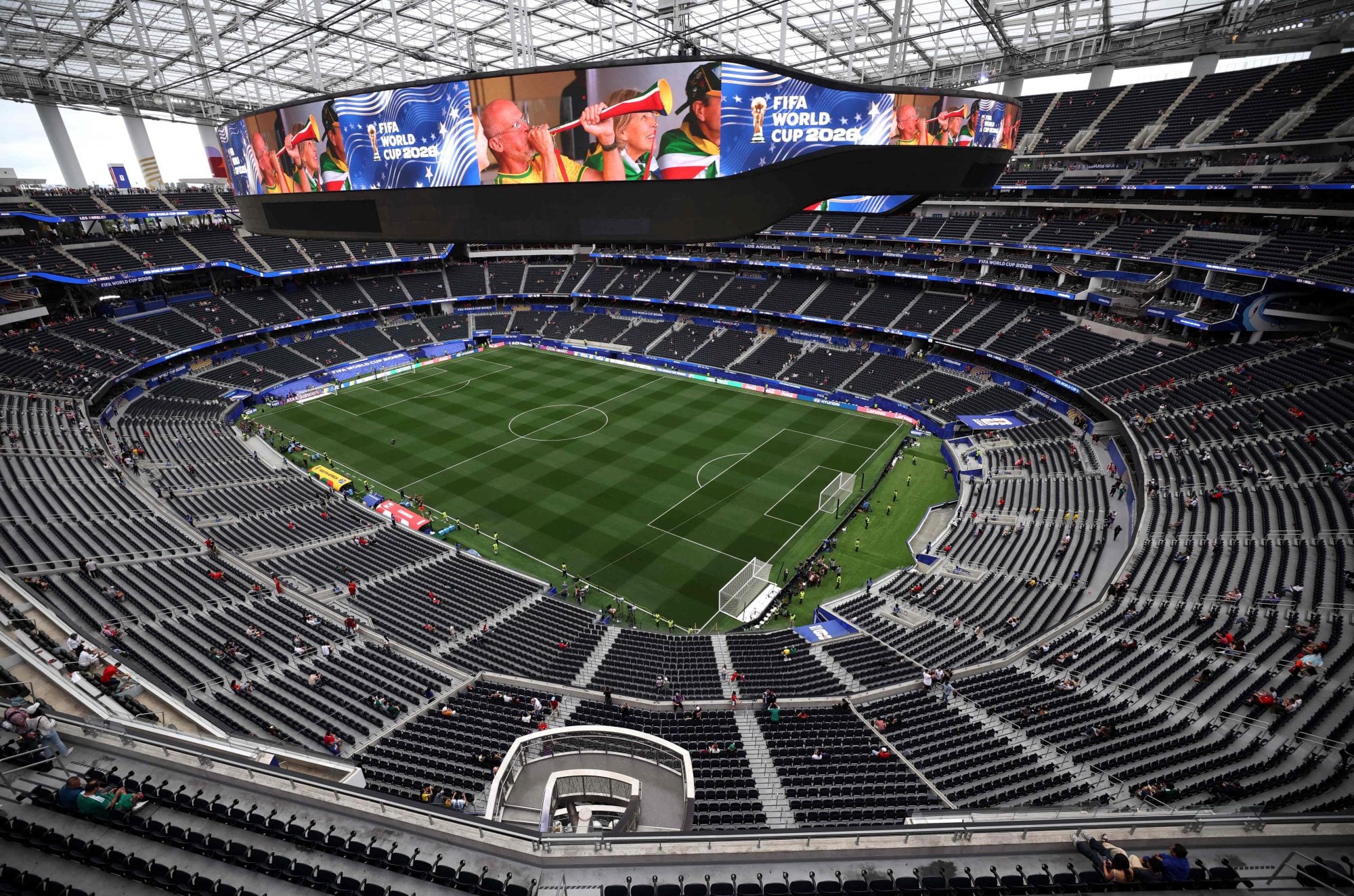 El Sofi Stadium, denominado Estadio de Los Ángeles durante el mundial