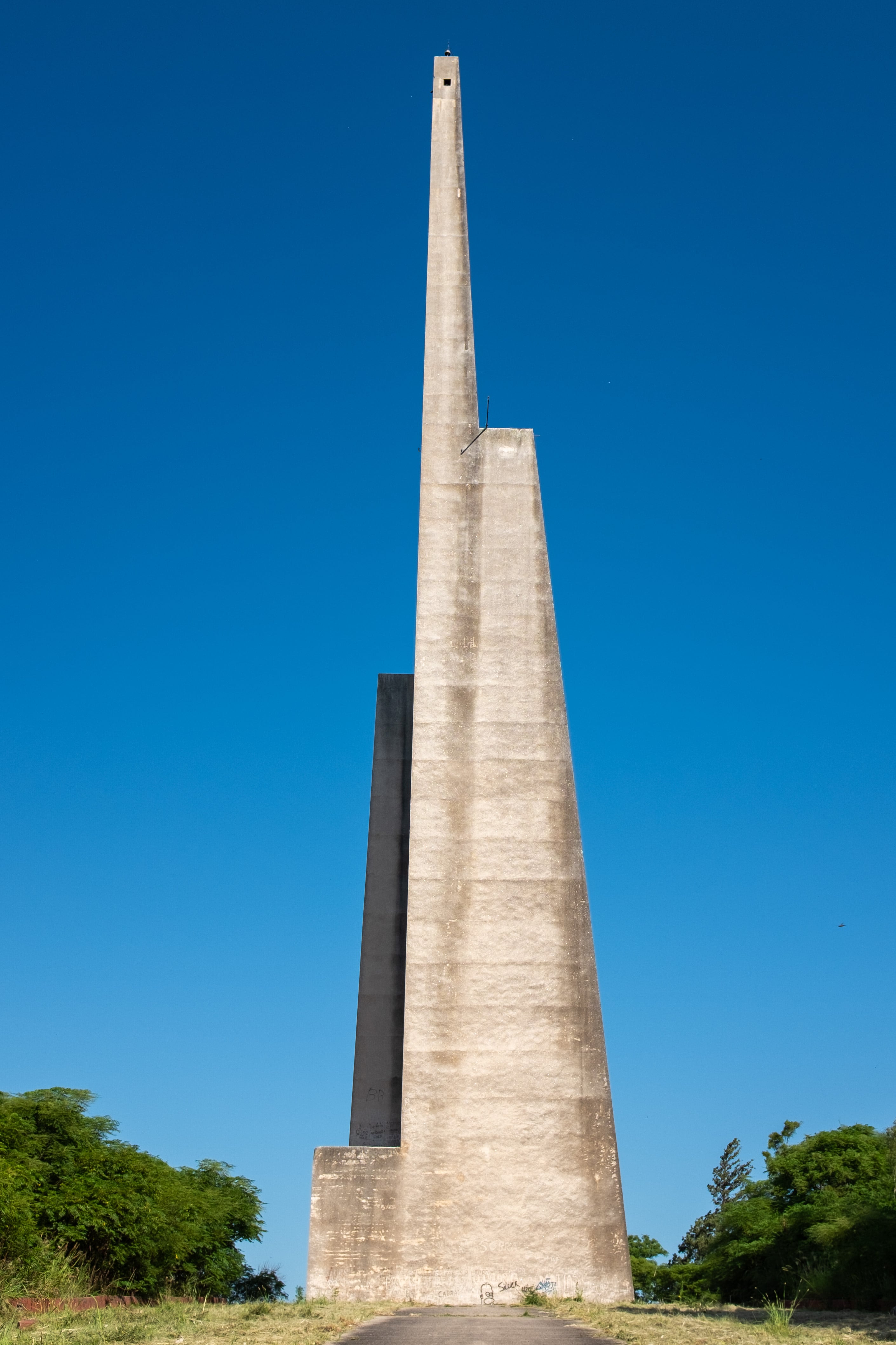 El mausoleo tiene 170 toneladas de hormigón