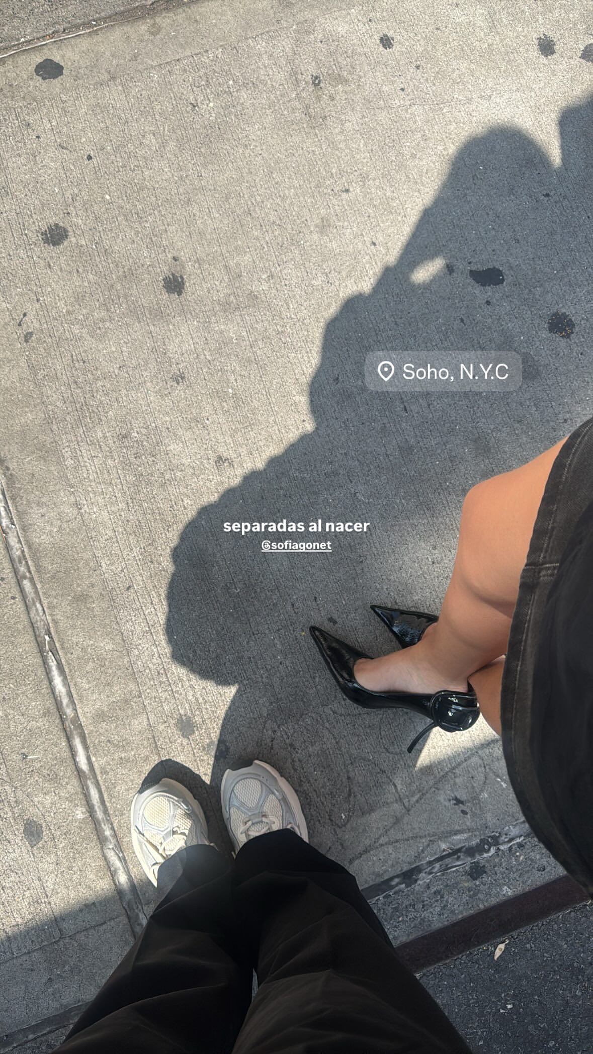 Francella viajó a la Gran Manzana con la influencer Sofía Gonet (Instagram @yoyifrancella)