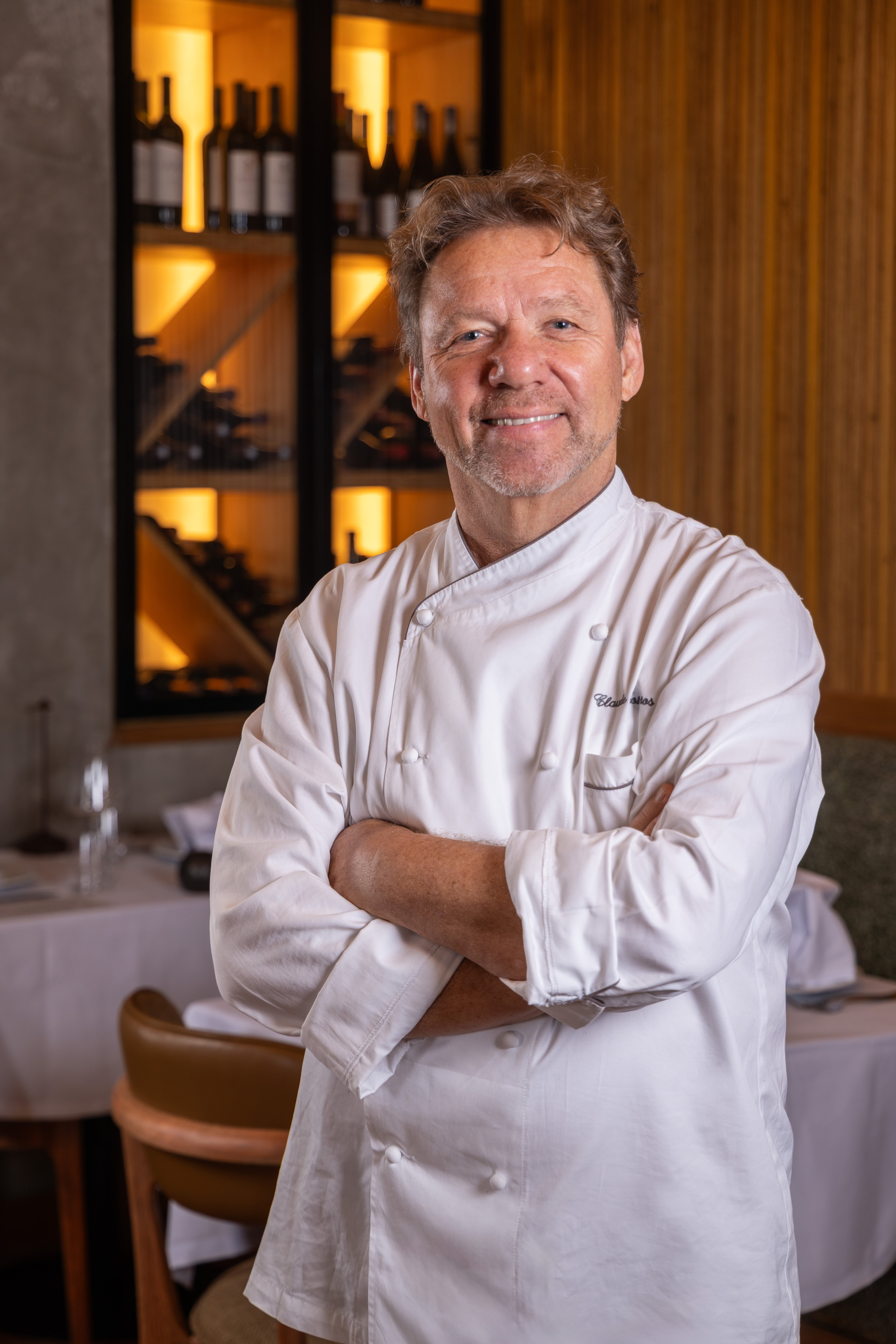 El chef francés Claude Troisgros es creativo y le gusta arriesgar