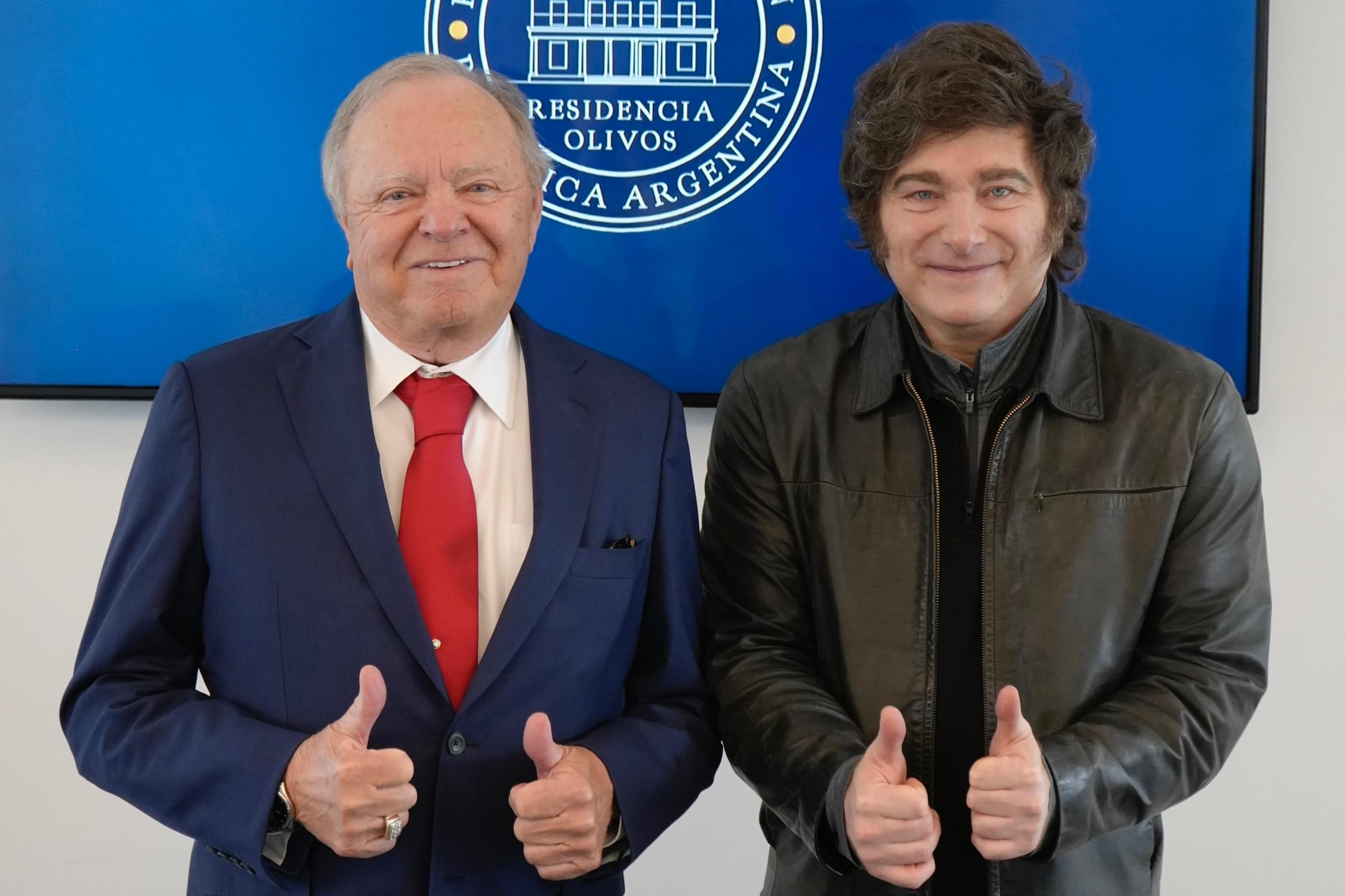 El presidente Javier Milei se reunió con el fundador y presidente de Continental Resources, Harold Hamm, en septiembre pasado