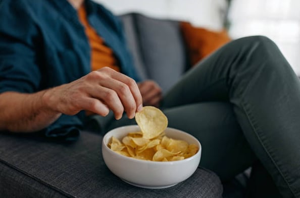 Las papas fritas, una tentación constante