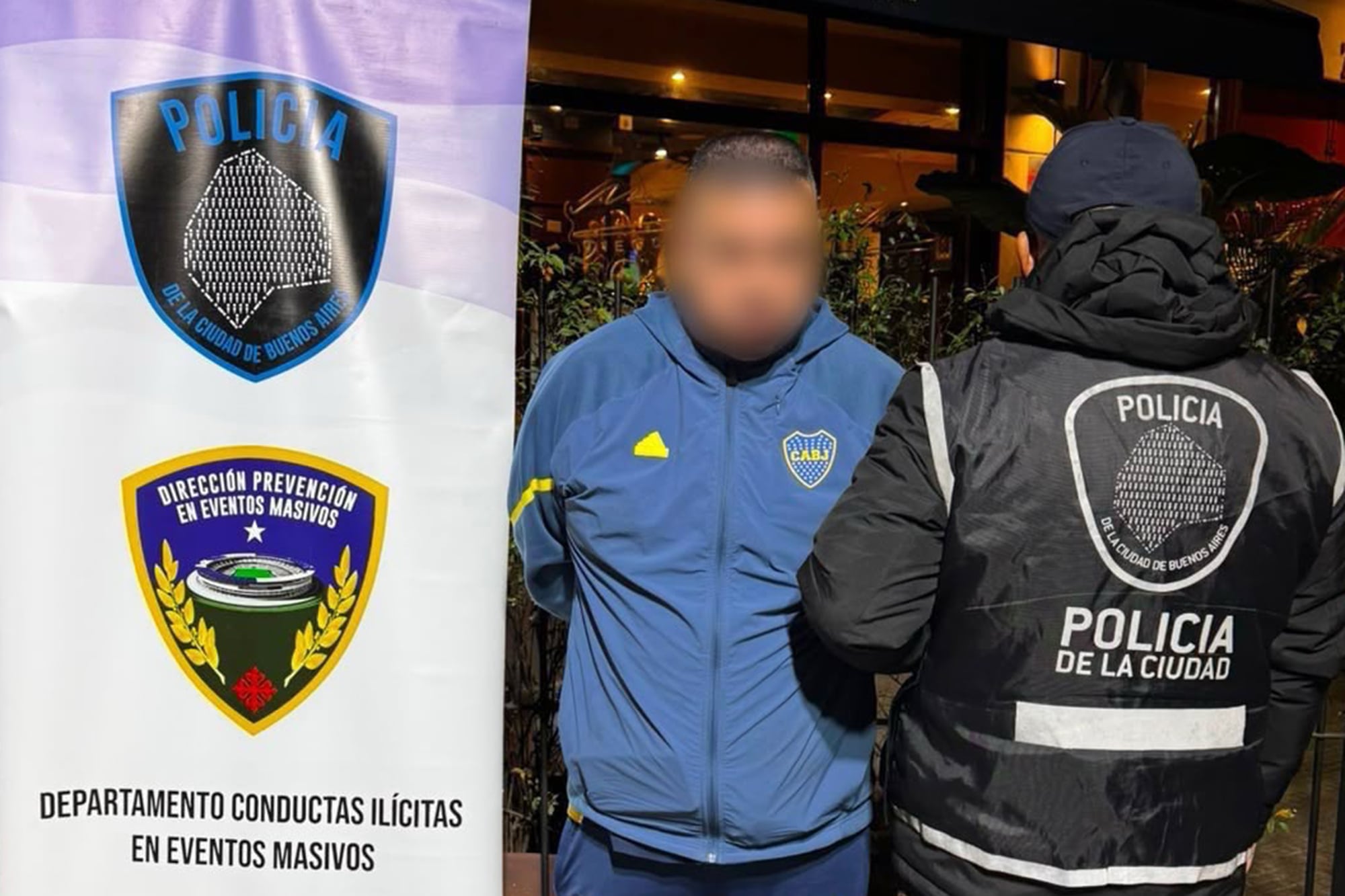 Tenía pedido de captura por abuso, fue a ver a Boca y quedó detenido