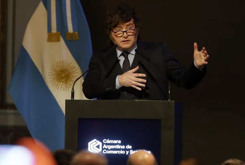 Javier Milei en la 23° edición del Council of The Americas