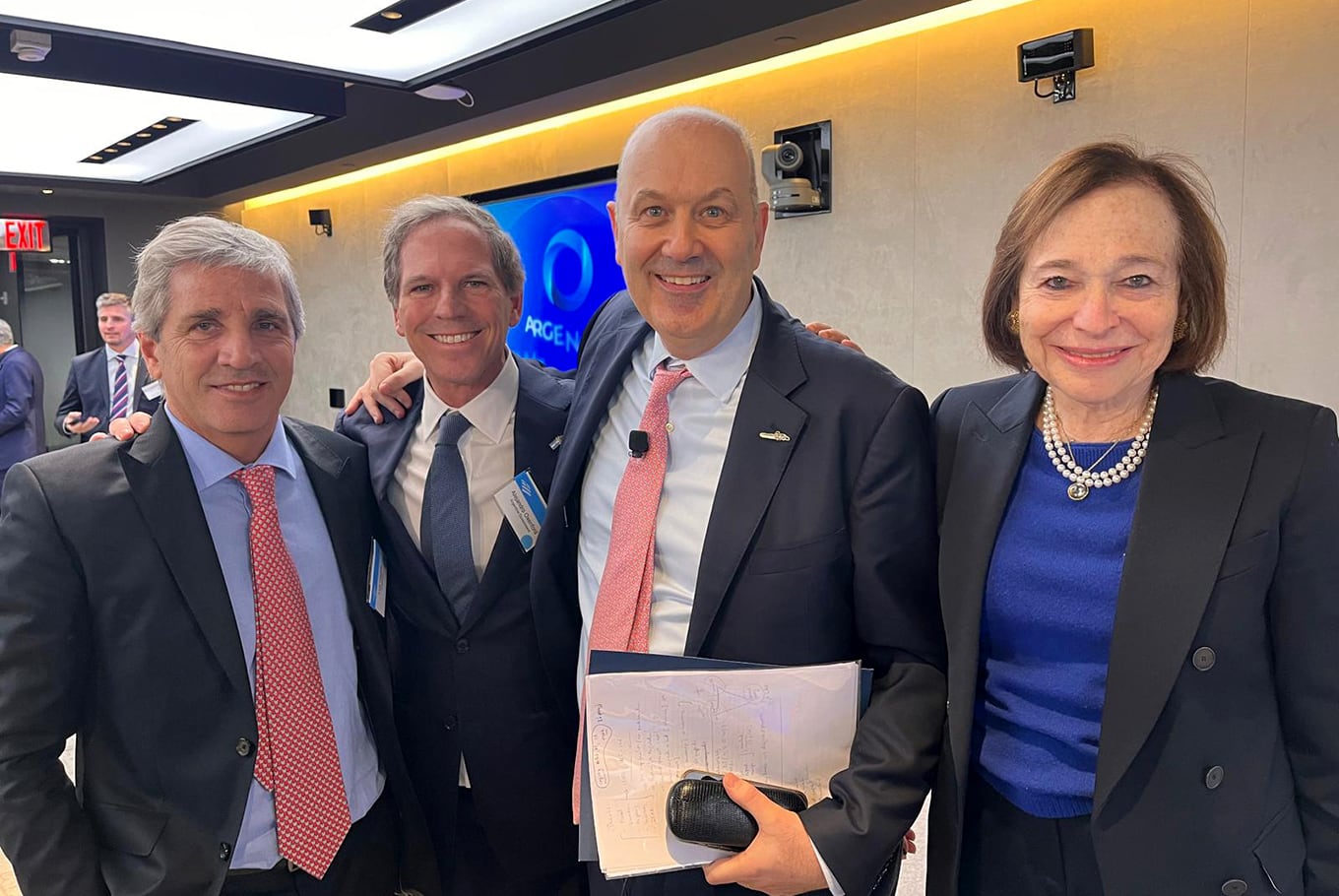 El ministro de Desregulación y Transformación del Estado, Federico Sturzenegger, habló de Paolo Rocca en la Argentina Week.