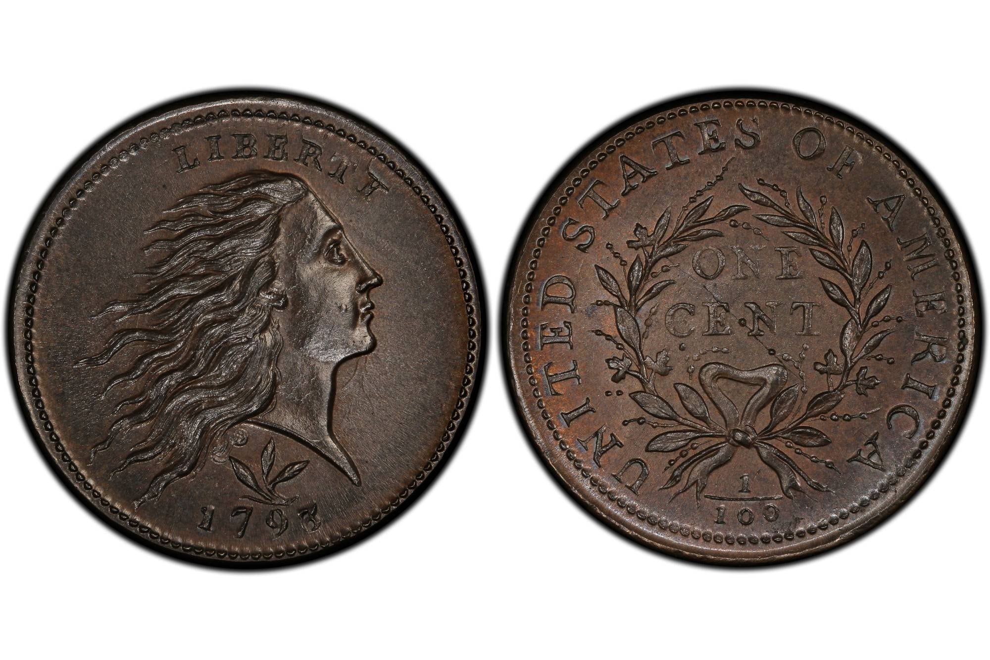 “Flowing Hair Wreath Cents”: el detalle que hay que observar en el centavo de dólar para que valga US$650.000