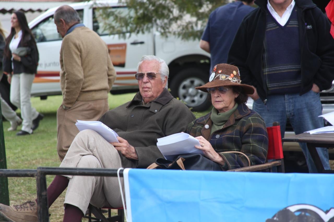 Carlos Guerrero junto a su mujer, Inés