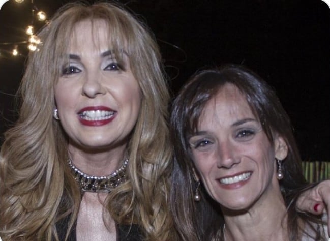 Andrea Mirón y Malena Galmarini