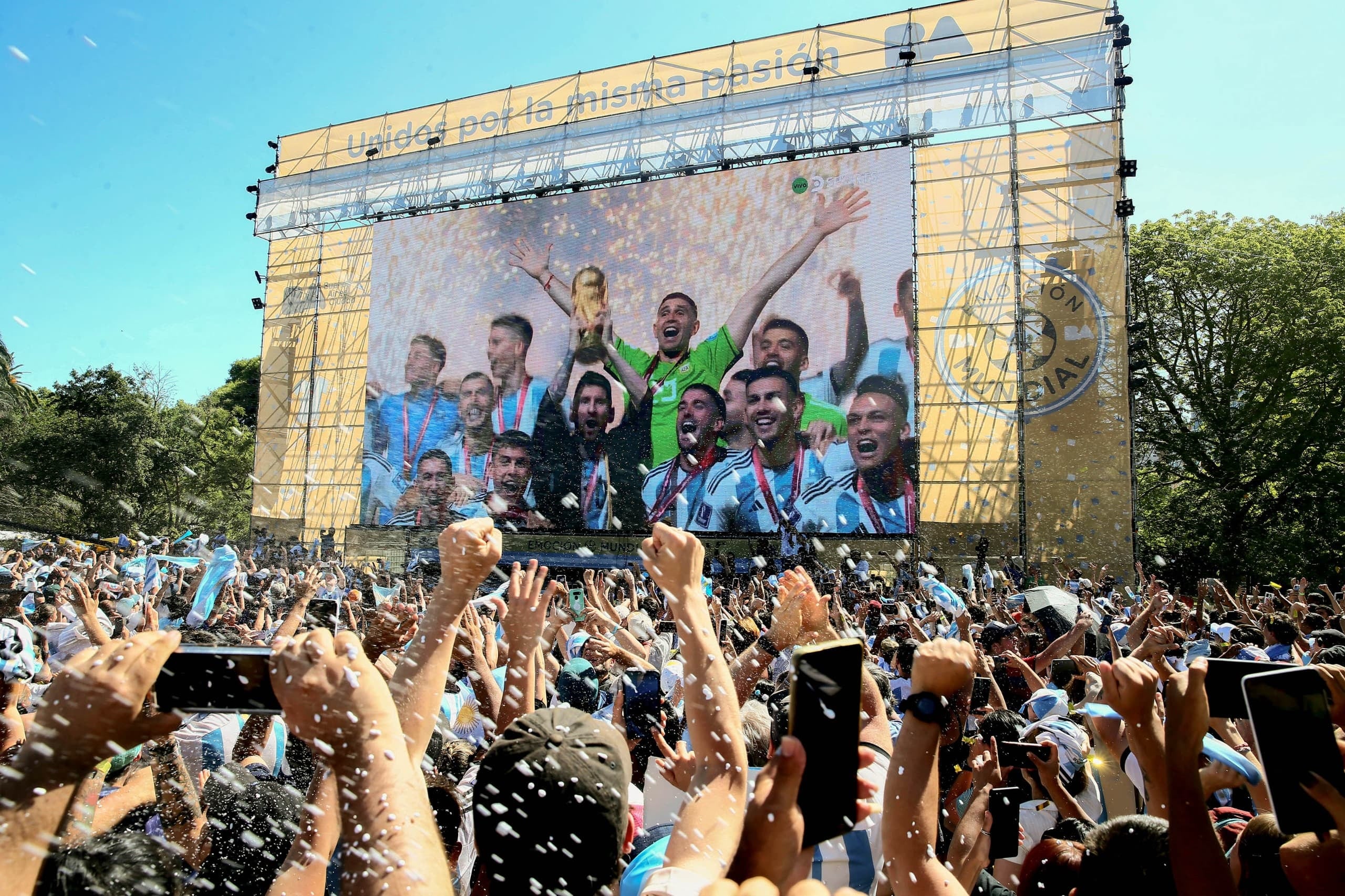 El Fan Fest del Mundial pasado