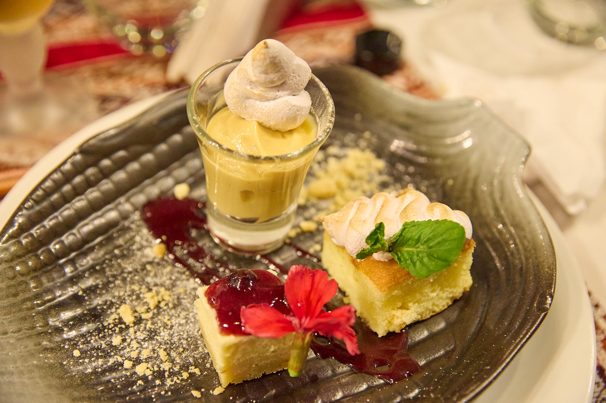 Una selección de postres típicos de Perú