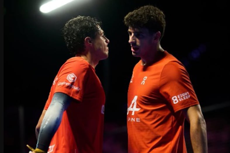 Agustín Tapia y Arturo Coello, imparables en Rotterdam