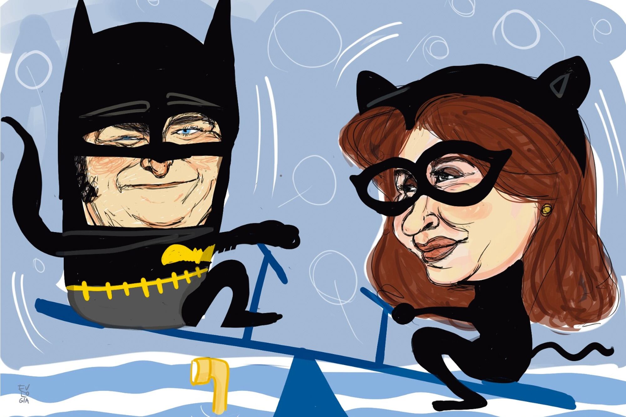 Javier Milei y Cristina Kirchner