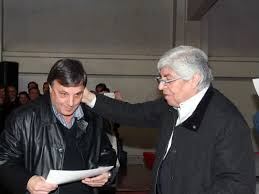 Yoyo Maldonado y Hugo Moyano