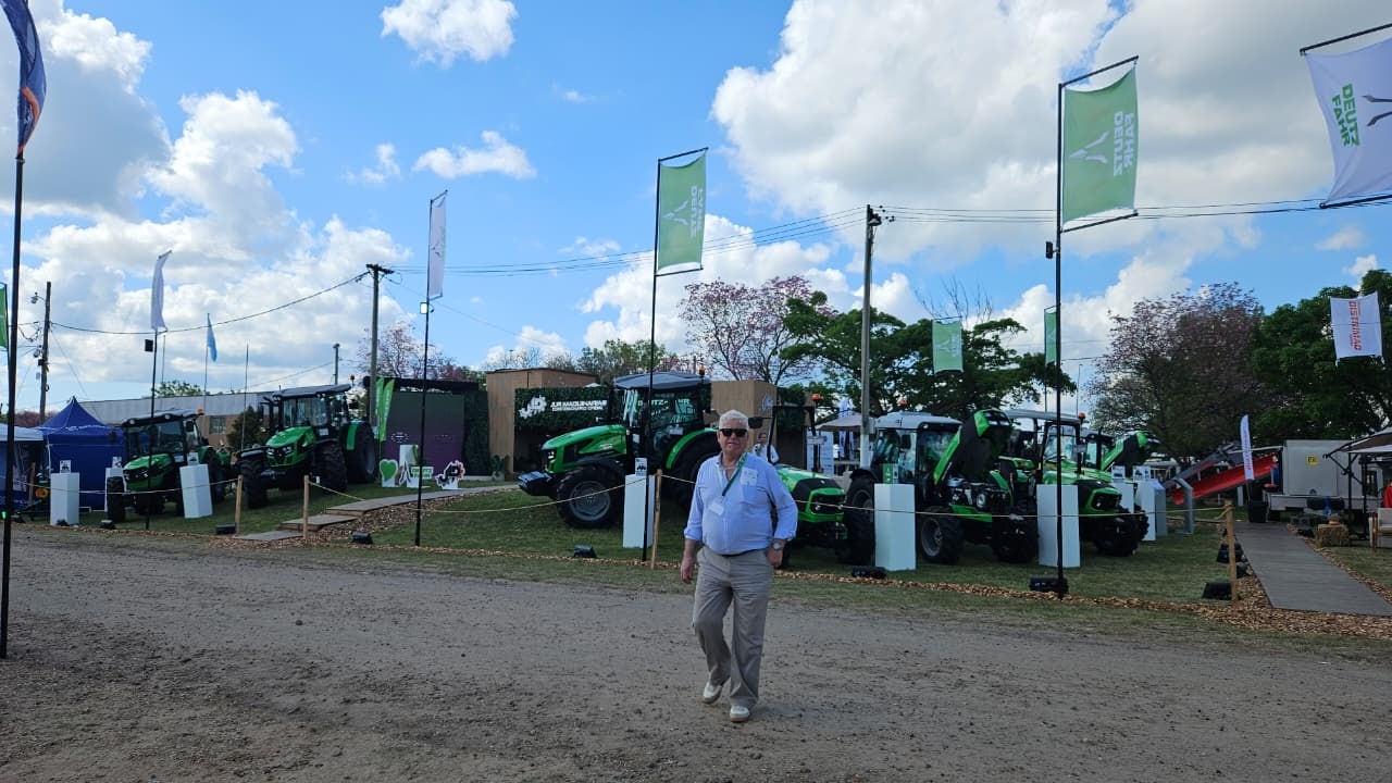 Walter Berger en la Expoagro 2025