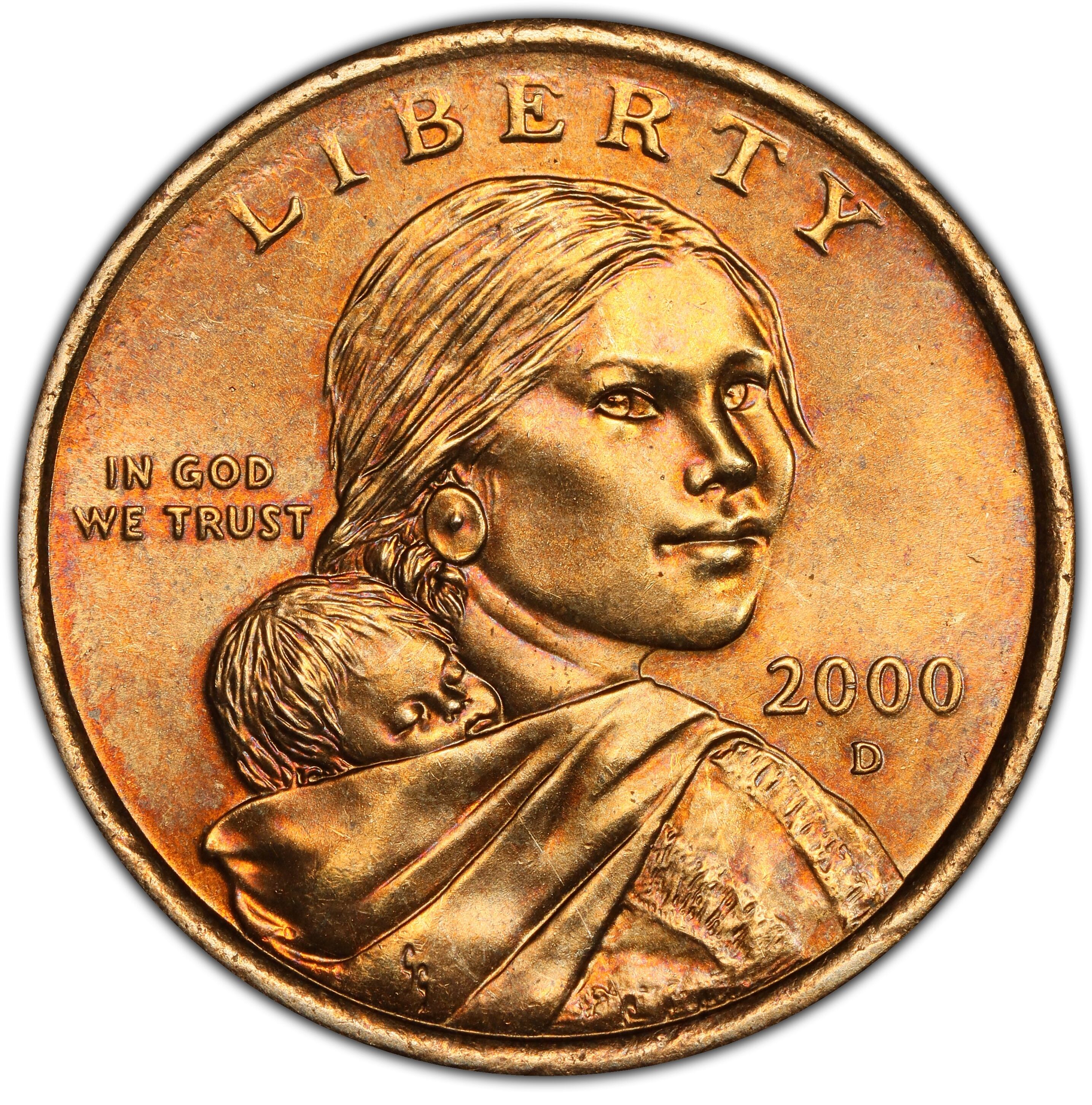 El ejemplar con error de acuñación fue fabricado en el año 2000 por la Casa de la Moneda de Denver