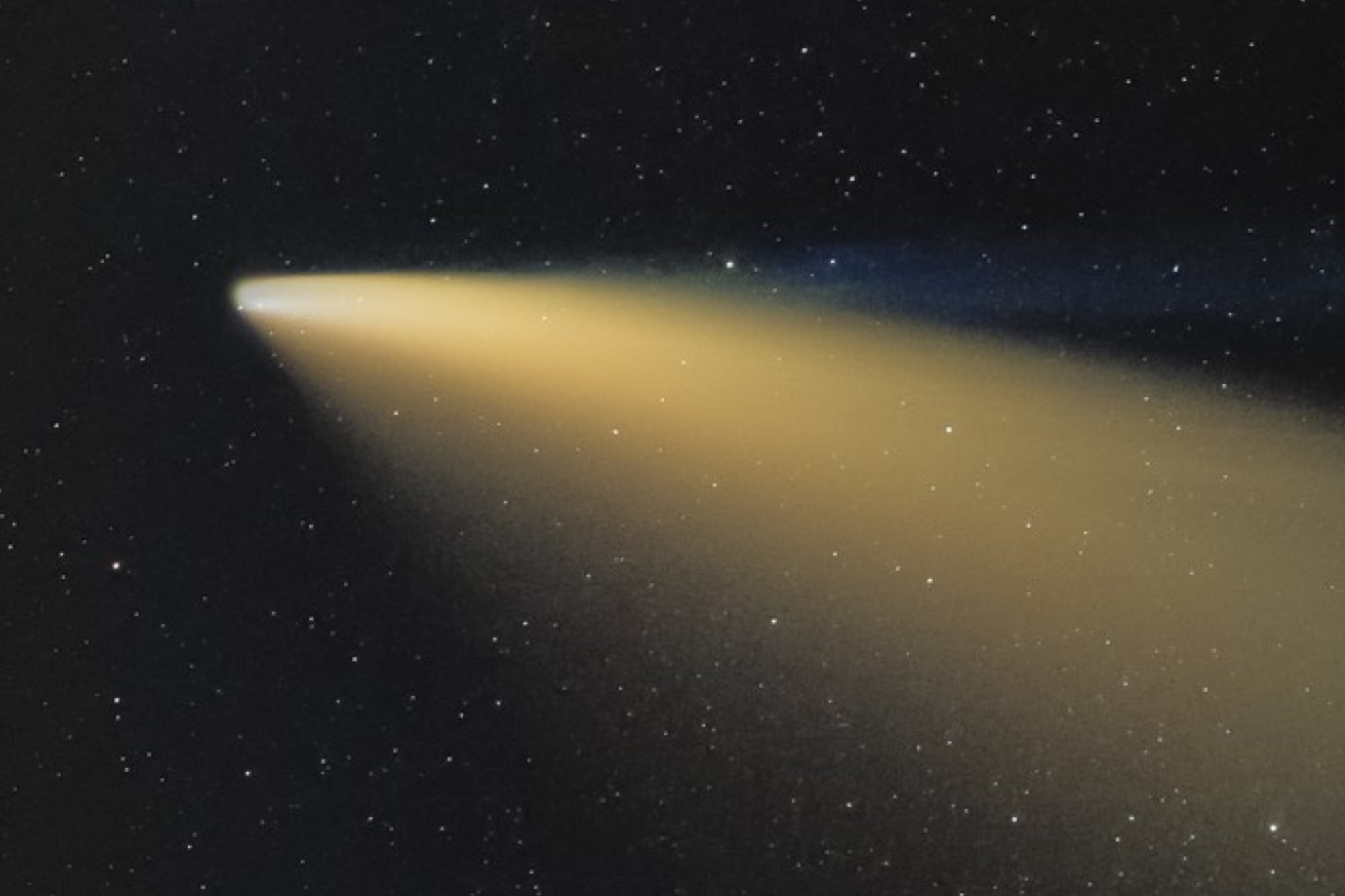 Publicaron una foto inédita del cometa 3I/ATLAS tras su paso por el Sol