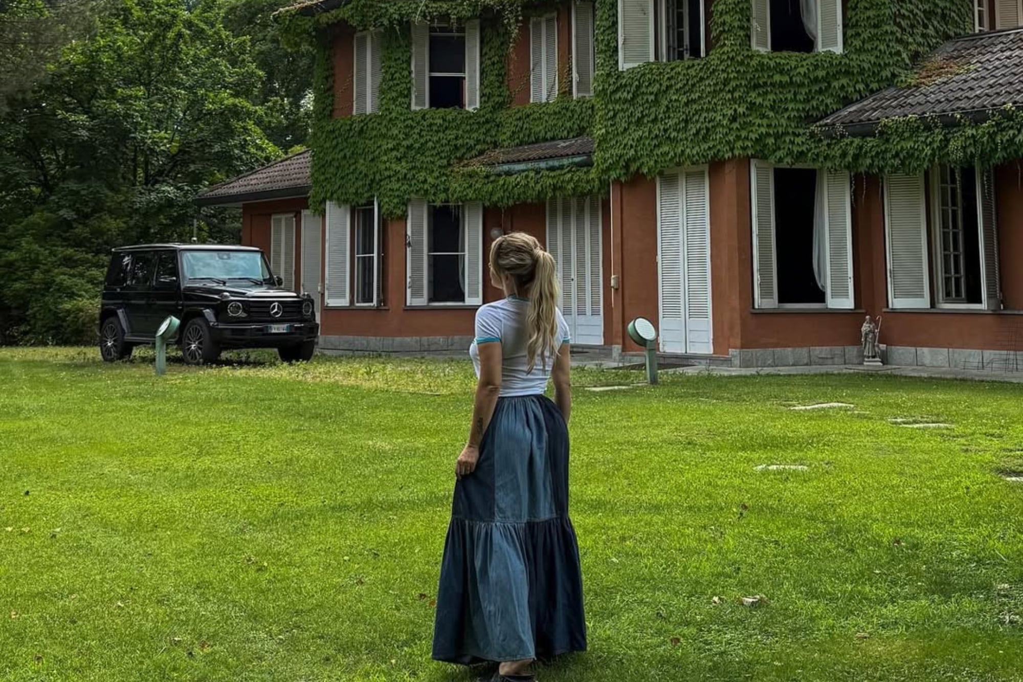 La casa de campo en Galliate, a las afueras de Milán